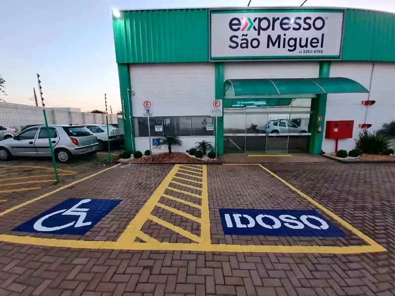 Case de acessibilidade: Transportadora Expresso São Miguel Unidades: Maringá, Curitiba, Cascavel e Londrina